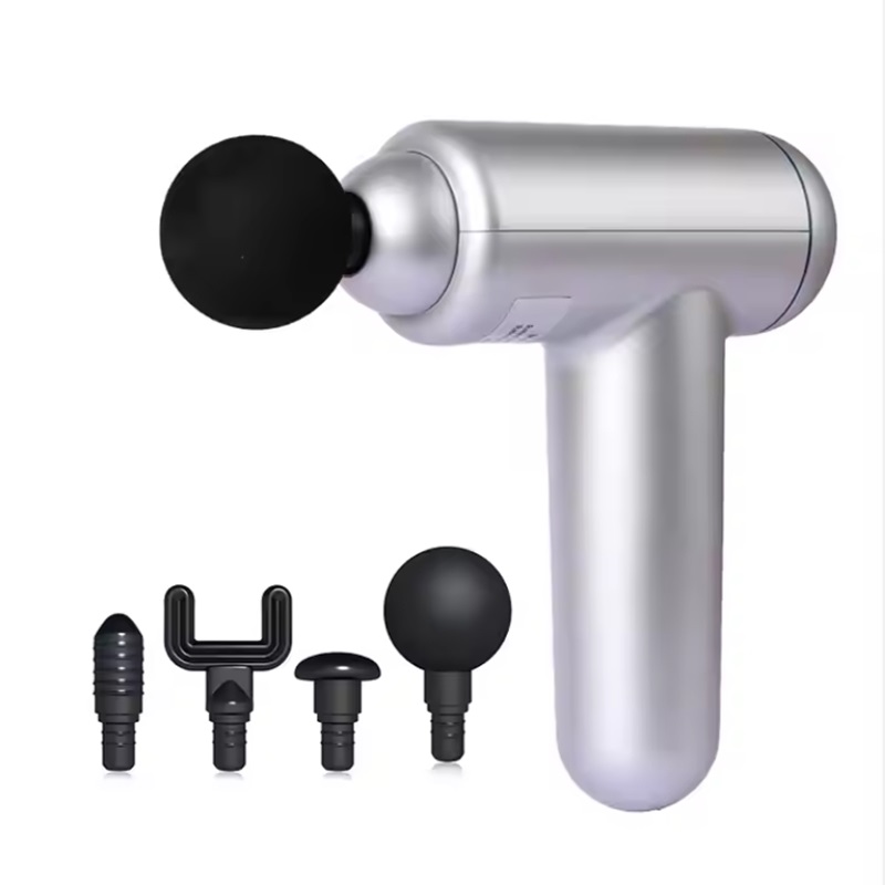 Mini Cordless Electric Muscle Massage Gun Deep Tissue Vibration Sports Percussion Handle Body Sports Percussion Deep Tissue
