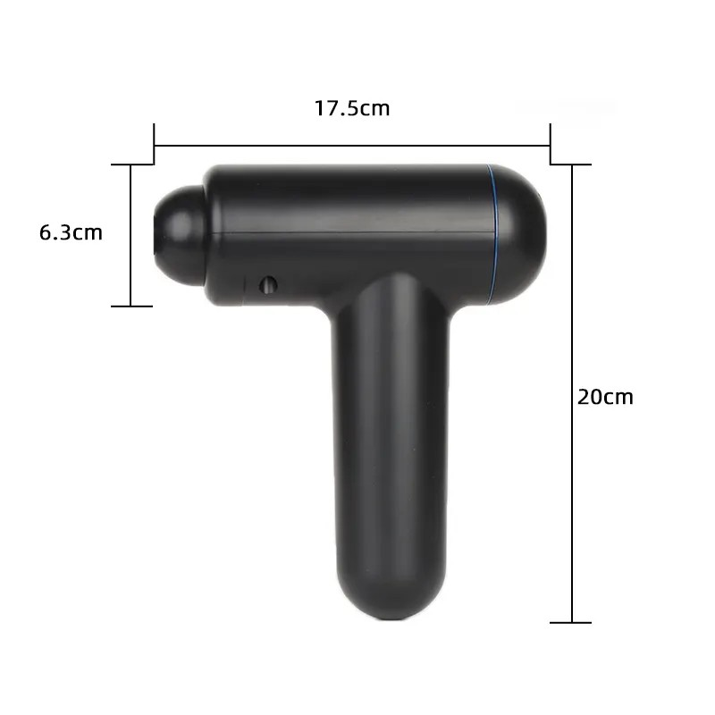 Mini Cordless Electric Muscle Massage Gun Deep Tissue Vibration Sports Percussion Handle Body Sports Percussion Deep Tissue - Image 4