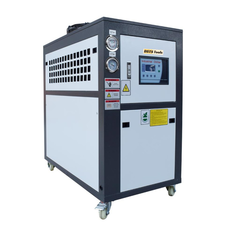 3 USRT Industrial Air- Cooled Chiller 30000Btu 4HP Chiller Super Cooling for Plastics and Rubber 230V 3Phase